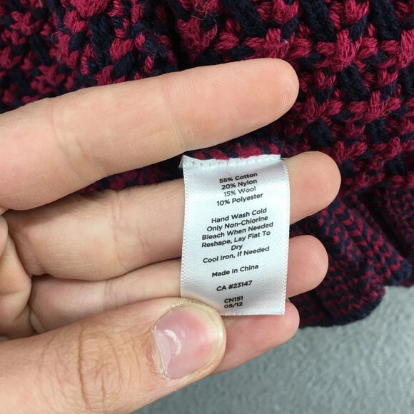 Talbots Open Front Cardigan Sweater Womens S Multicolor Wool Blend Long Sleeve - Picture 16 of 16